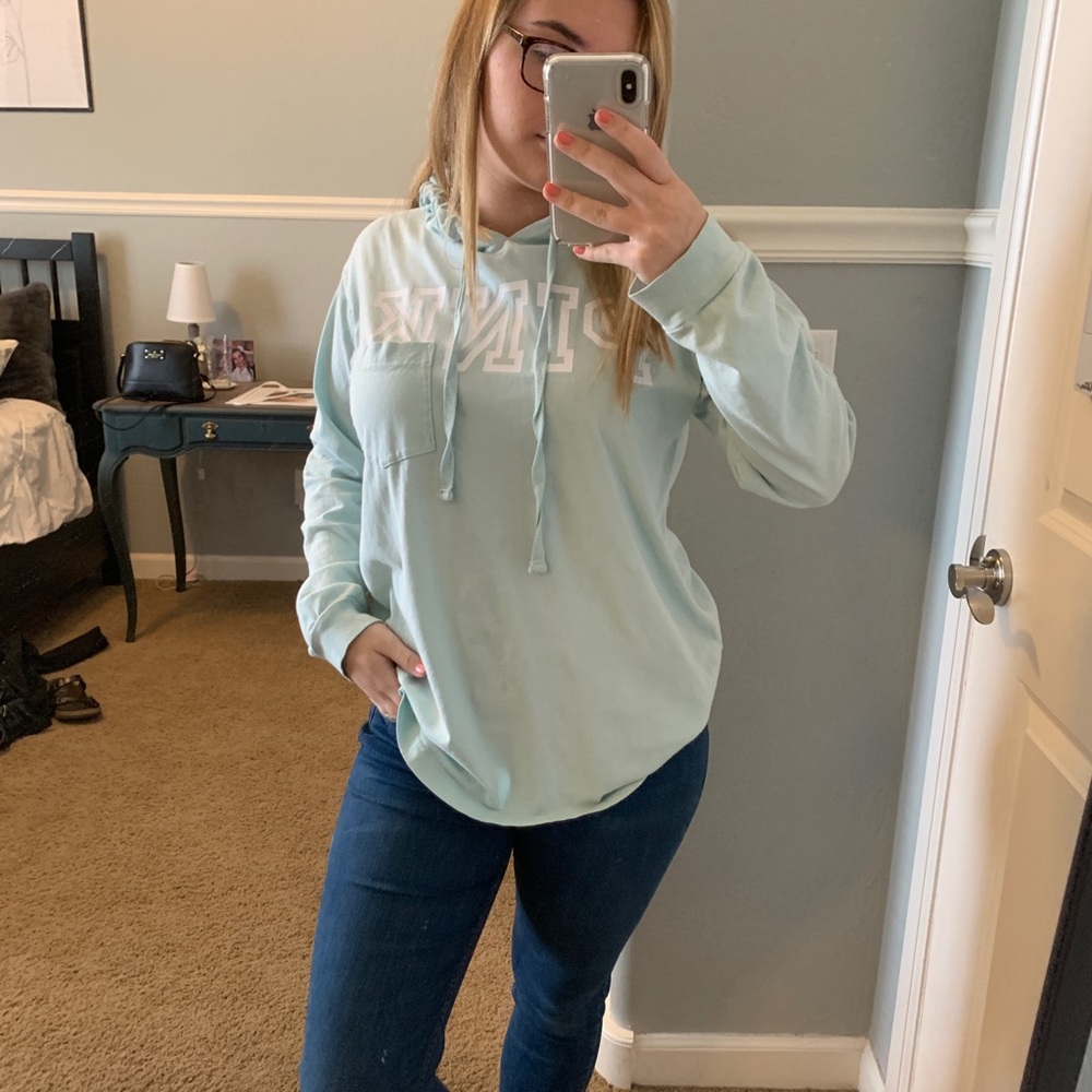 Pink long sleeve top!